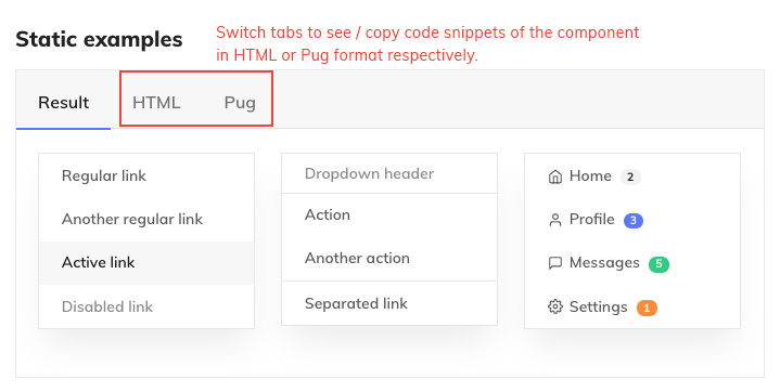 Component Show Code